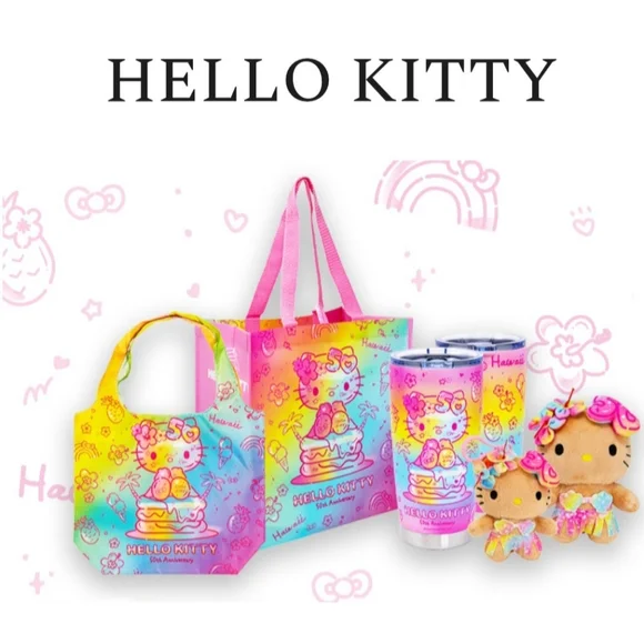🎀Hello Kitty Keychain / Plush ♡Limited Edition♡ Anniversary 🎀❣️[Brand New] - Picture 6 of 9